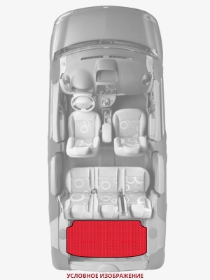 ЭВА коврики «Queen Lux» багажник для Geely Gleagle GX7